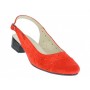 Pantofi dama casual din piele naturala din piele intoarsa NA252CORAIS